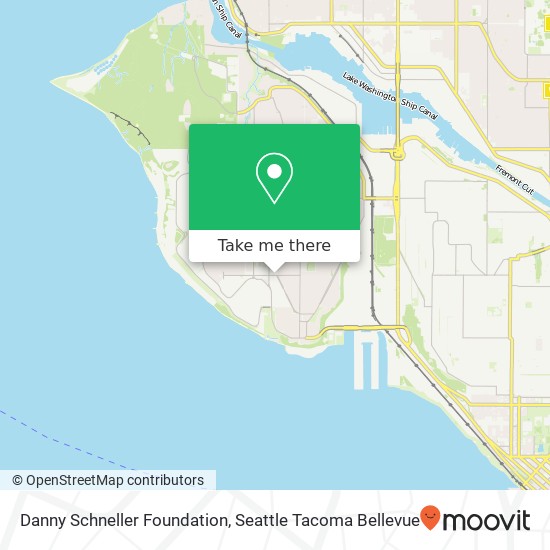 Danny Schneller Foundation map