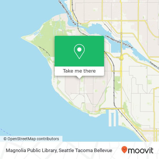 Magnolia Public Library map