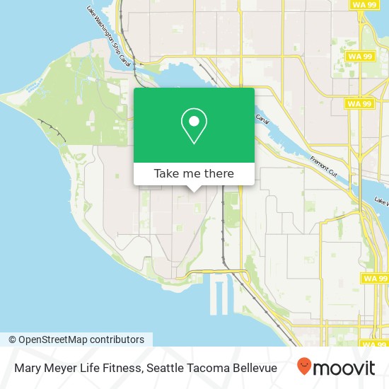 Mary Meyer Life Fitness map