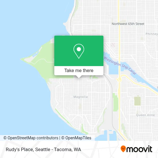 Rudy's Place map