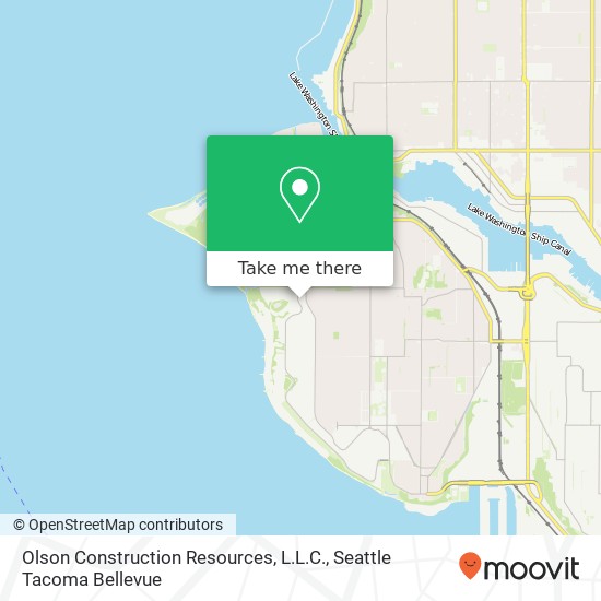 Mapa de Olson Construction Resources, L.L.C.