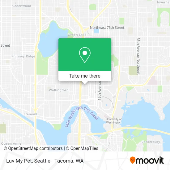 Luv My Pet map