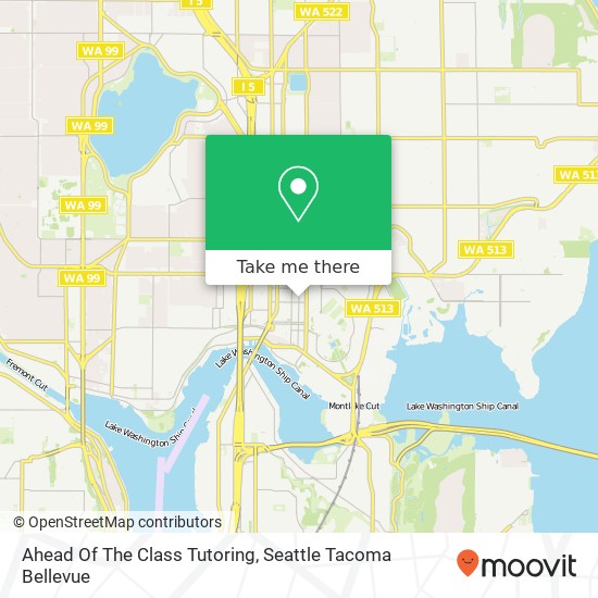 Ahead Of The Class Tutoring map