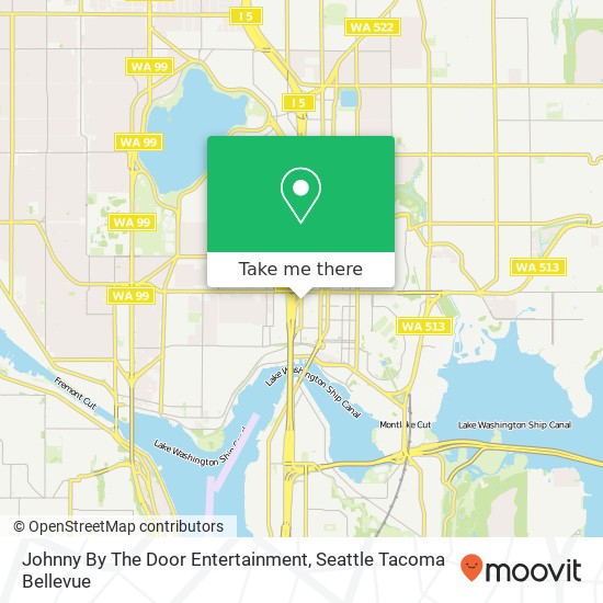 Johnny By The Door Entertainment map