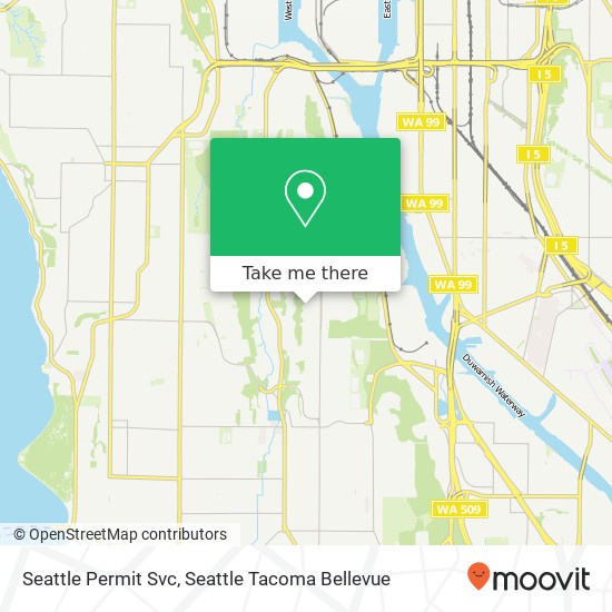 Seattle Permit Svc map