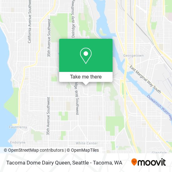 Mapa de Tacoma Dome Dairy Queen
