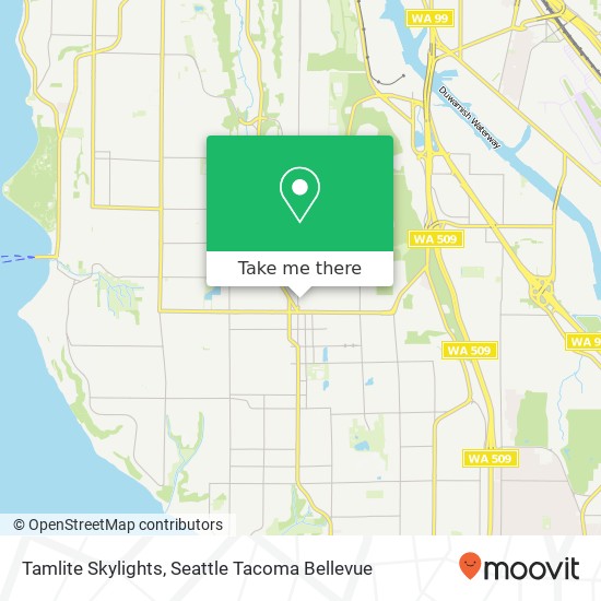 Mapa de Tamlite Skylights