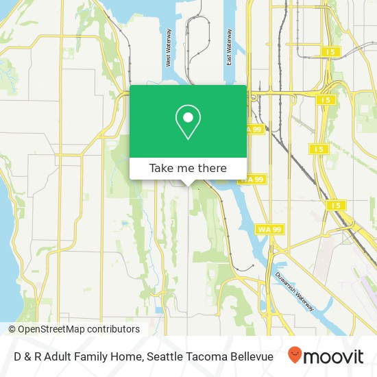 Mapa de D & R Adult Family Home