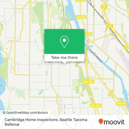 Mapa de Cambridge Home Inspections