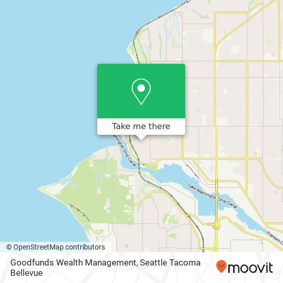 Mapa de Goodfunds Wealth Management