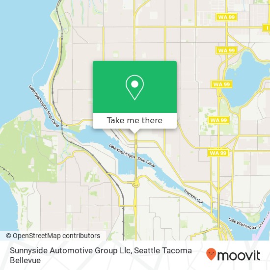 Sunnyside Automotive Group Llc map