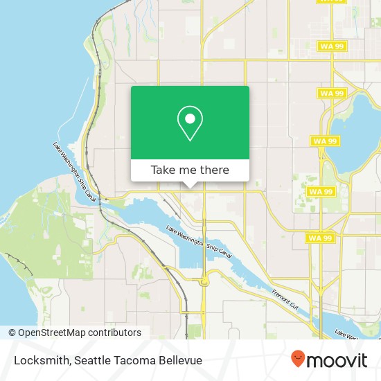 Locksmith map