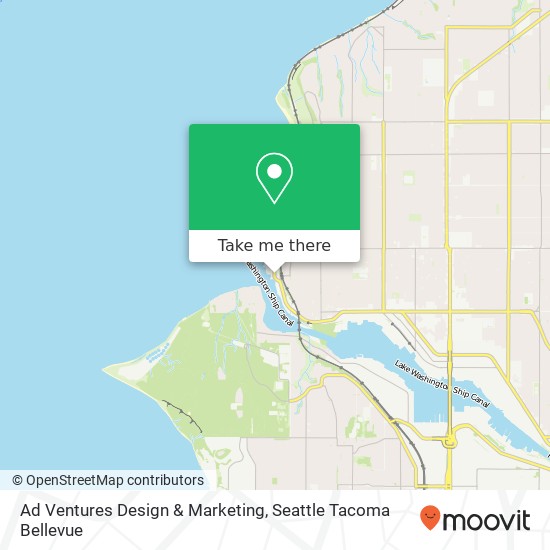 Ad Ventures Design & Marketing map