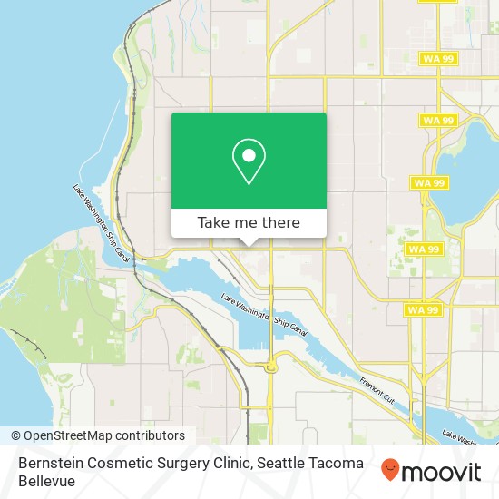 Bernstein Cosmetic Surgery Clinic map