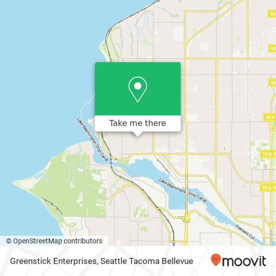 Greenstick Enterprises map