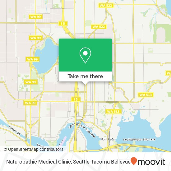 Mapa de Naturopathic Medical Clinic