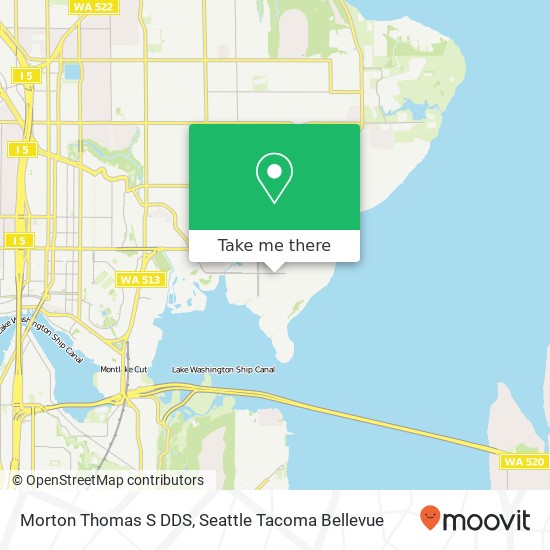 Morton Thomas S DDS map