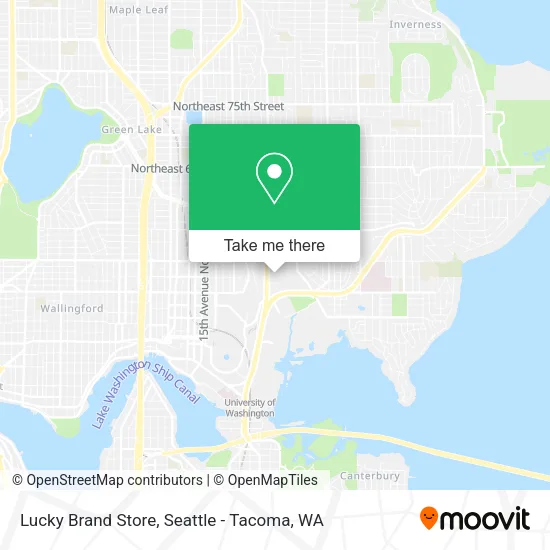 Lucky Brand Store map