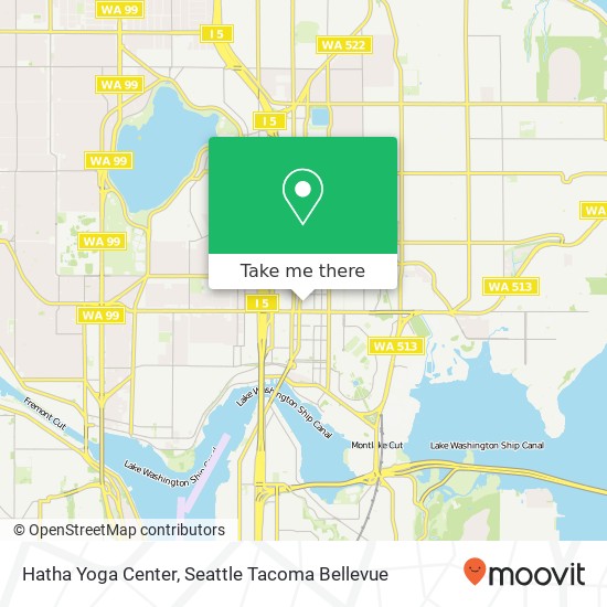 Hatha Yoga Center map