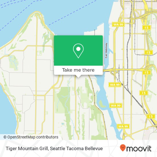 Tiger Mountain Grill map