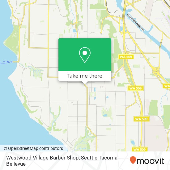 Westwood Village Barber Shop map