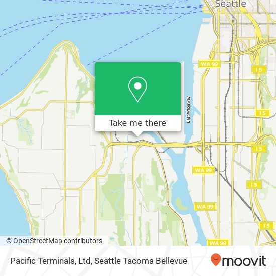 Pacific Terminals, Ltd map