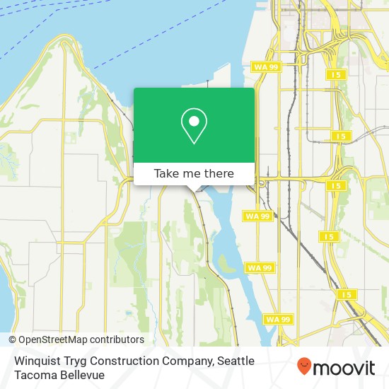 Winquist Tryg Construction Company map