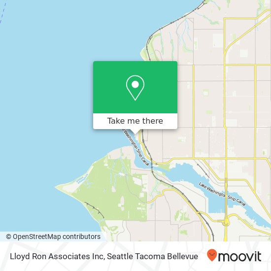 Lloyd Ron Associates Inc map