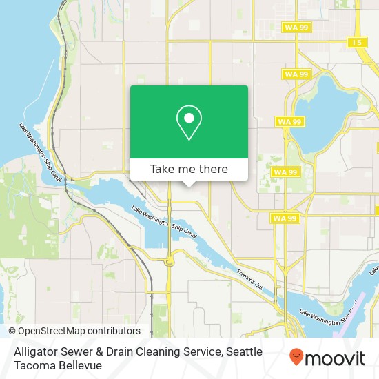 Alligator Sewer & Drain Cleaning Service map