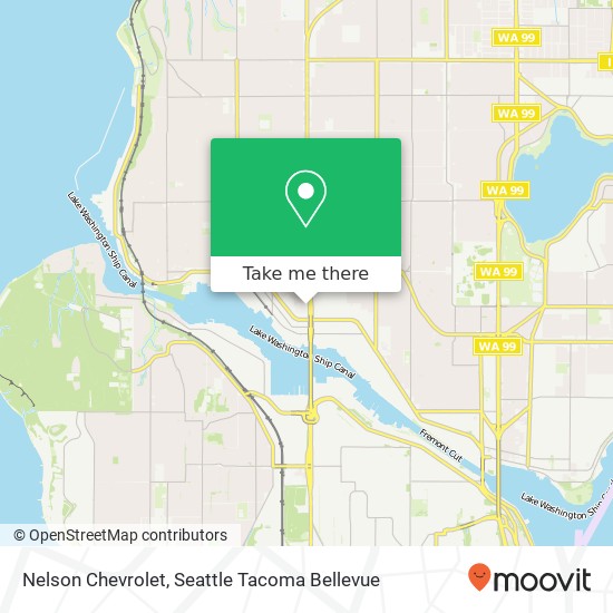 Nelson Chevrolet map