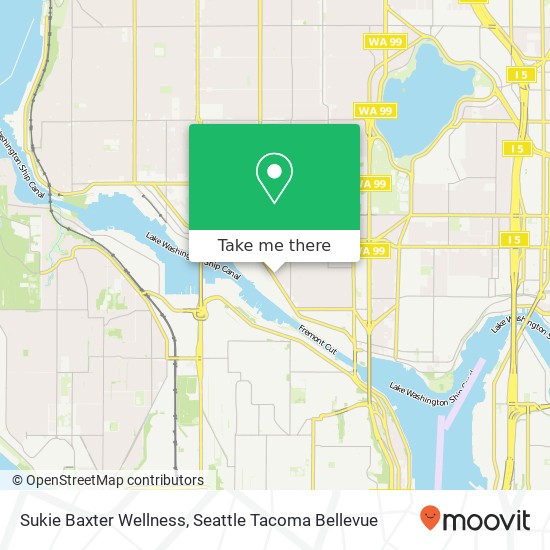 Sukie Baxter Wellness map