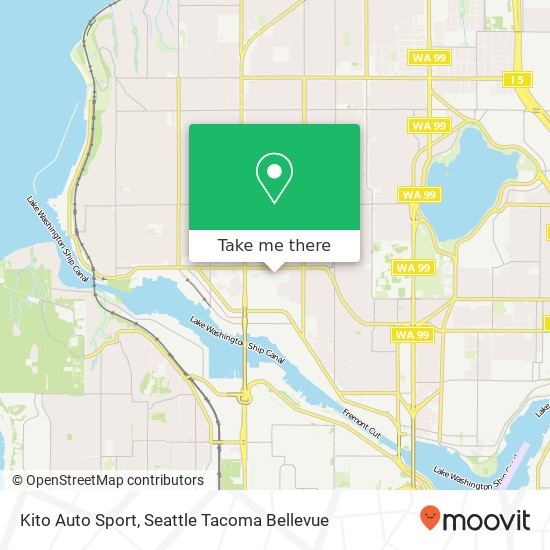 Kito Auto Sport map