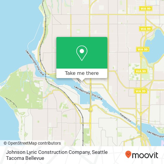 Mapa de Johnson Lyric Construction Company
