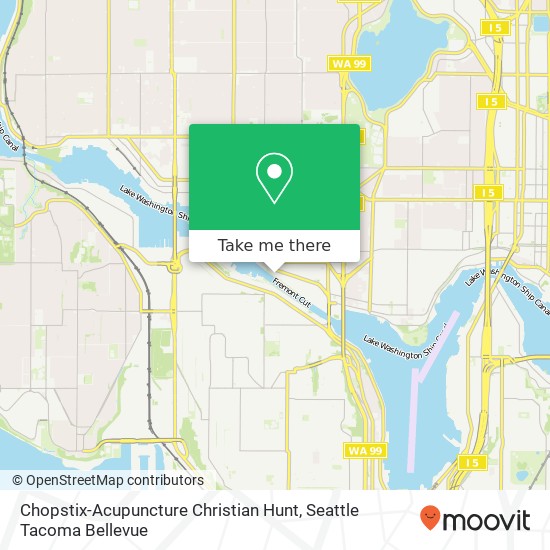 Chopstix-Acupuncture Christian Hunt map