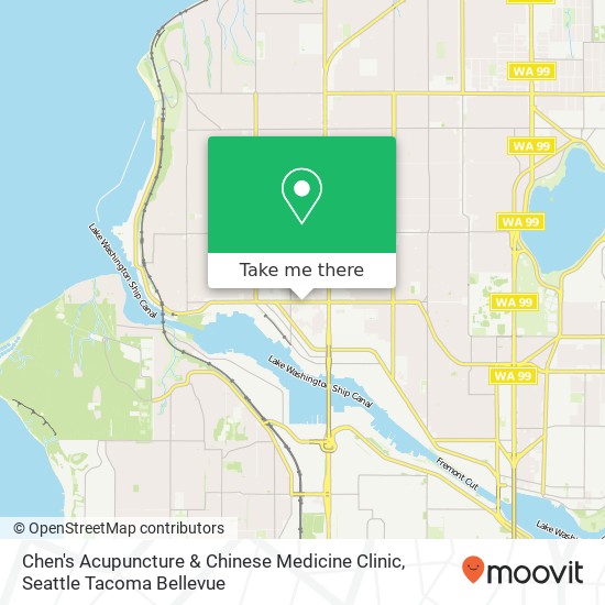 Chen's Acupuncture & Chinese Medicine Clinic map