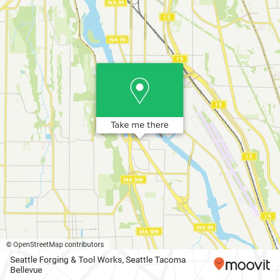 Seattle Forging & Tool Works map