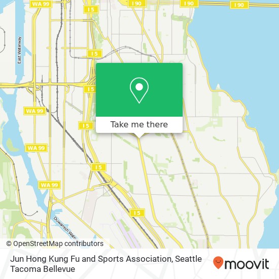 Jun Hong Kung Fu and Sports Association map