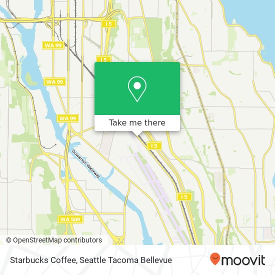 Starbucks Coffee map