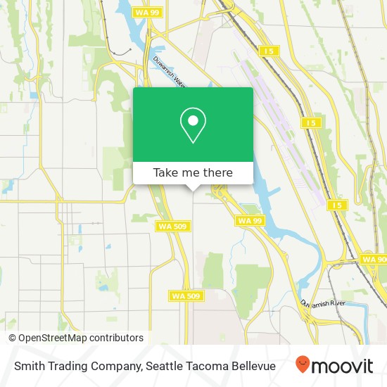 Smith Trading Company map