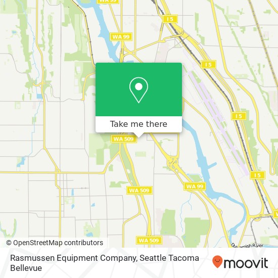 Rasmussen Equipment Company map