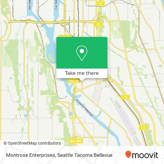 Montrose Enterprises map