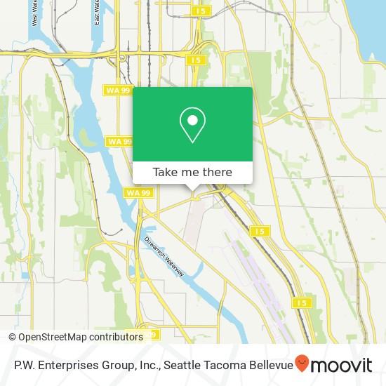 P.W. Enterprises Group, Inc. map