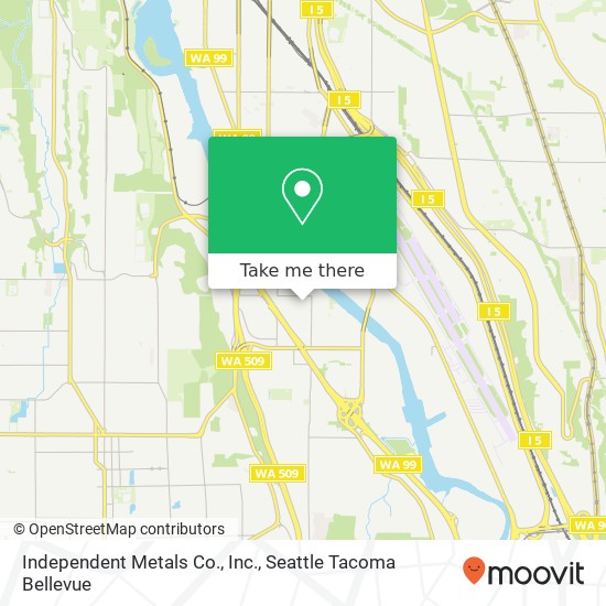 Mapa de Independent Metals Co., Inc.