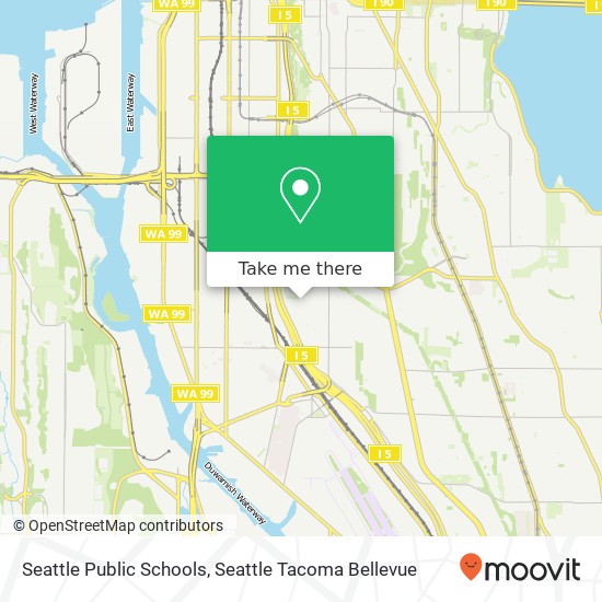 Mapa de Seattle Public Schools