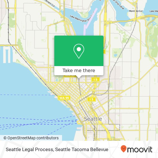 Mapa de Seattle Legal Process