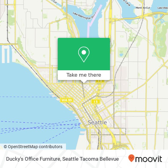 Ducky's Office Furniture map