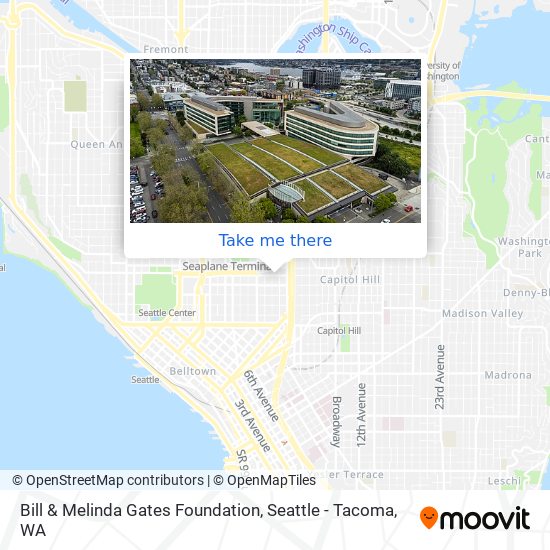 Mapa de Bill & Melinda Gates Foundation