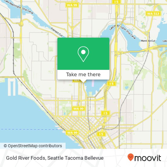 Gold River Foods map