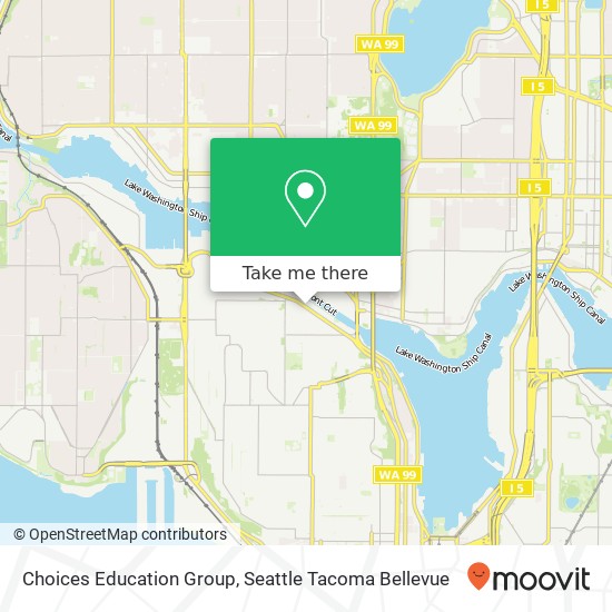 Choices Education Group map