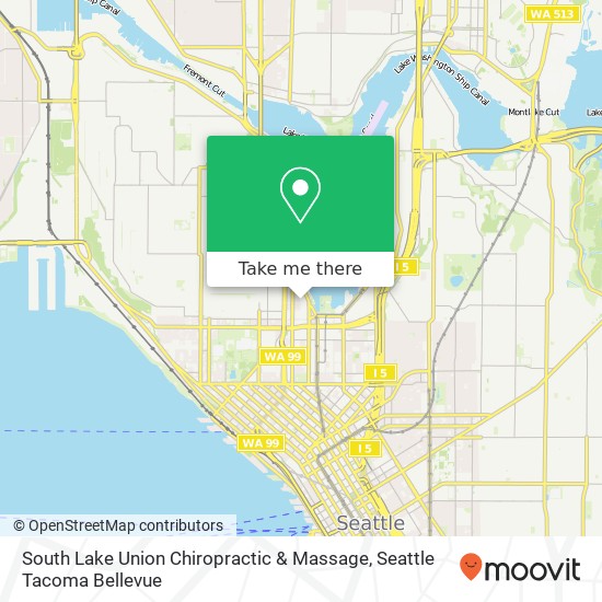 Mapa de South Lake Union Chiropractic & Massage